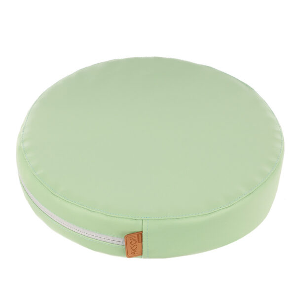 Poduszka EKOSKÓRA Premium pastel zielony 1 szt. AKSON — pomoc dydaktyczna do zajęć