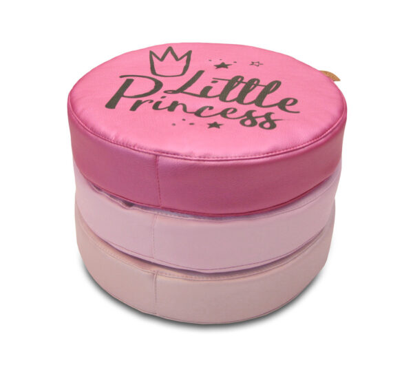 Poduszki ekoskóra LITTLE PRINCESS zestaw 3 szt. 6 cm AKSON — pomoc dydaktyczna do zajęć