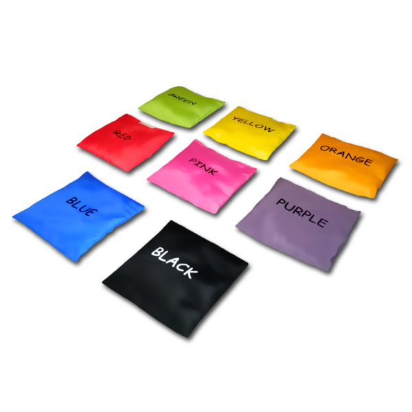 Woreczki gimnastyczne Akson ZESTAW COLOURS — pomoc dydaktyczna do zajęć