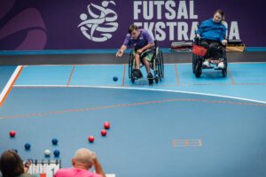 Kule do boccii przy bili na boisku – Bielsko-Biała, wrzesień 2026