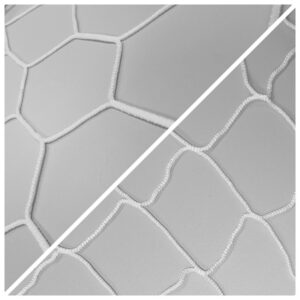 Siatka do bramki do piłki nożnej pesm-h żółty