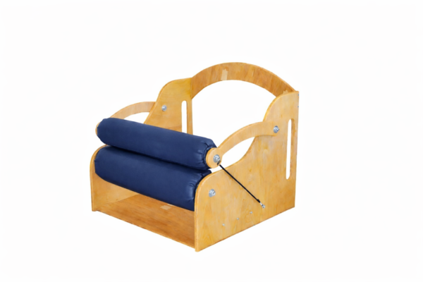 Maglownica small granatowa 75 x 75 x 80 cm z dwoma wałkami