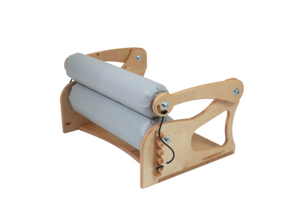 Maglownica xsmall szara z jednym zestawem rolek, 70x80x40 cm