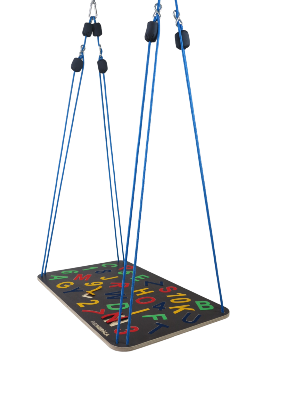 Platforma sensoryczna PuzzleLab 110 x 70 cm z wyjmowanymi literkami z filcu