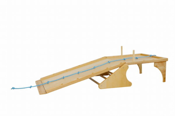 Zjeżdżalnia Standard 200 cm SIMEDiCA z rampą i liną z węzłami