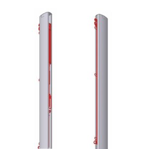 Słupek do siatkówki aluminiowy – widok 2
