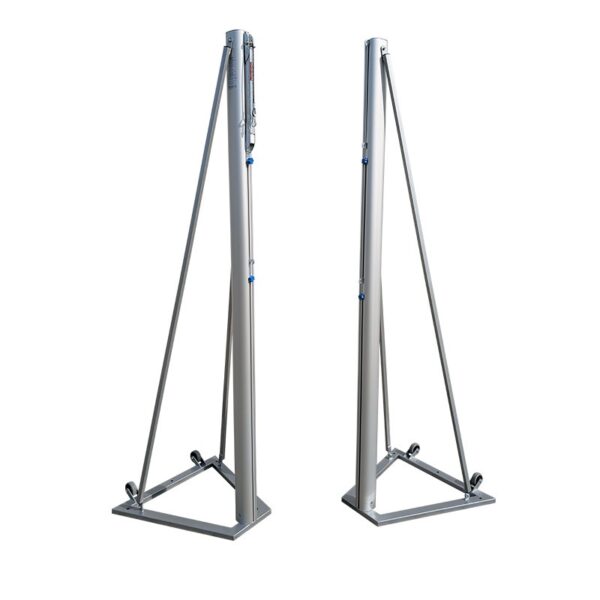 Słupki do siatkówki aluminiowe podstawie