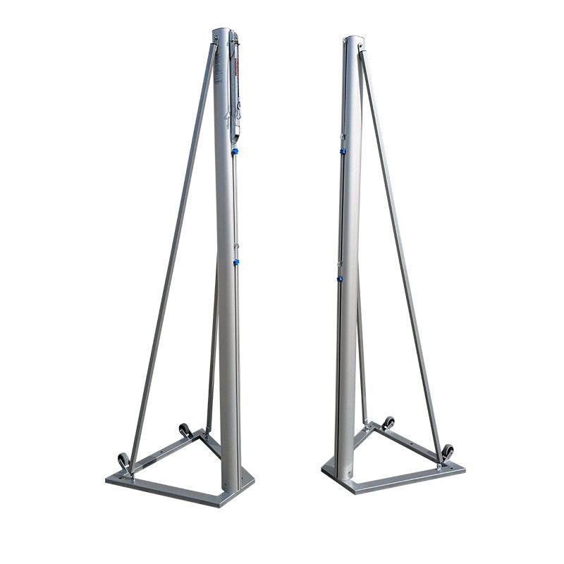 Słupki do siatkówki aluminiowe podstawie