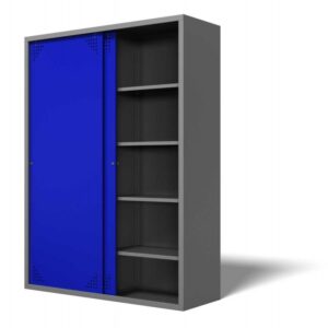 Szafa metalowa na sprzęt sportowy sm-150-2p – widok 3