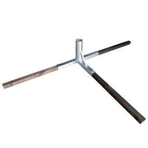 Tuleja mocująca słupka aluminiowego cynkowana