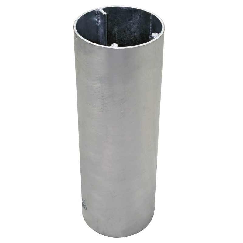 Tuleja montażowa słupka aluminiowego 116