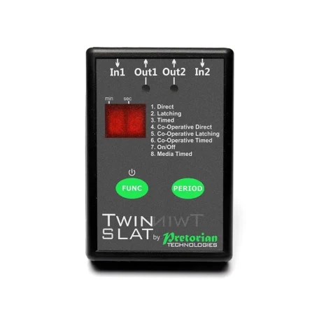 Twin slat