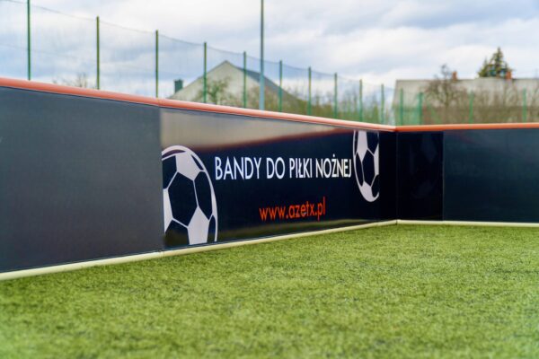 Narożnik bandy do piłki nożnej Football50 Shark 25 cm – zastosowanie: mobilne boisko z band Football50 Shark (3)