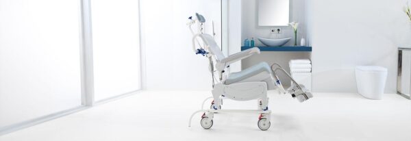 Invacare Ocean Dual VIP Ergo – wózek toaletowo-prysznicowy – zdjęcie 6