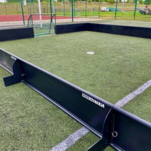 Banda całoroczna do piłki nożnej Football50 Shark HDPE – moduł 2 m – widok szczegółu (2)