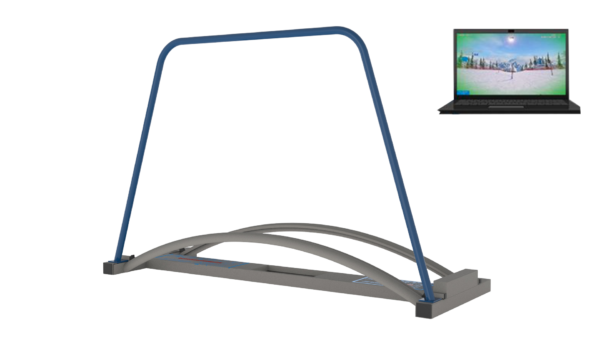 Classic game 1 1.png Symulator narciarski PRO SKI Classic z zestawem gier 360 wyświetlanym na laptopie