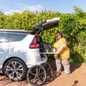 Invacare Action Ampla – wózek inwalidzki beriatryczny – zdjęcie 4