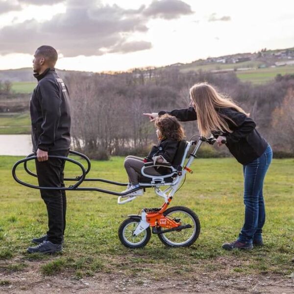 Siedzisko z pasami w wózku Joëlette Kid