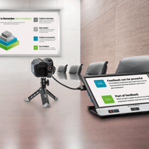 Eschenbach Visolux DIGITAL XL – lupa elektroniczna podłączona do ekranu