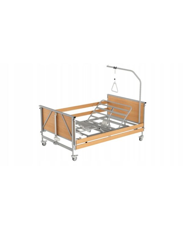 Medilife Max - łóżko rehabilitacyjne medyczne elektryczne. 120x200cm do 320kg, stelaż stalowy – zdjęcie 2