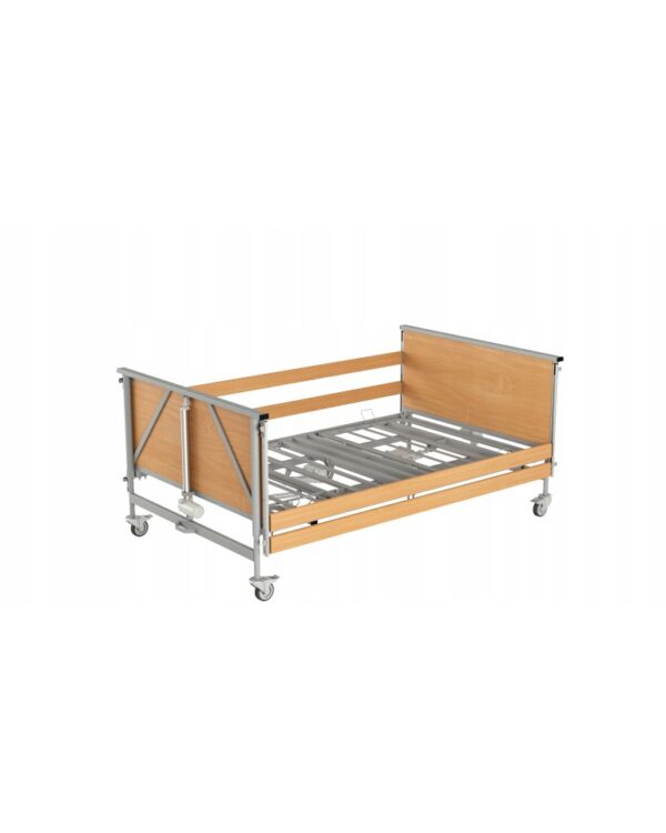 Medilife Max - łóżko rehabilitacyjne medyczne elektryczne. 120x200cm do 320kg, stelaż stalowy – zdjęcie 3
