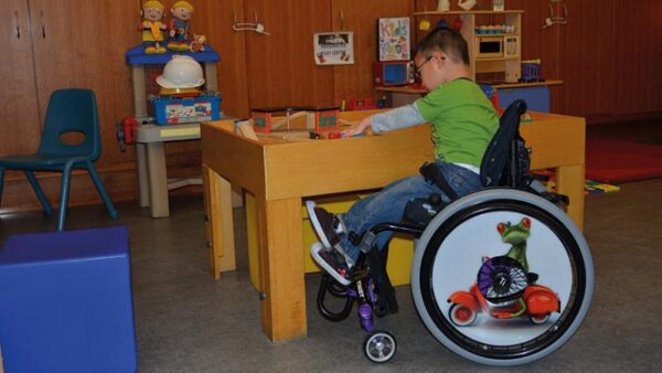 Mini Back – oparcie do wózka inalidzkiego MatrX – zdjęcie 4