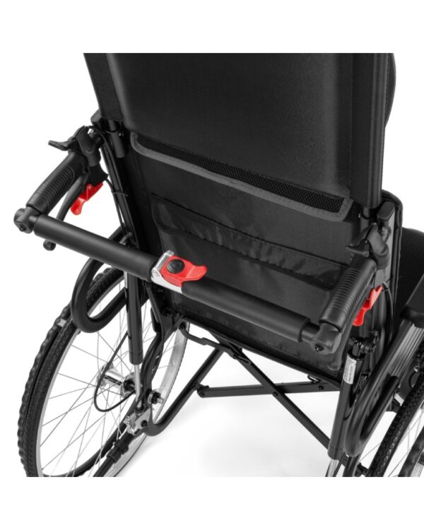 Medilife B7 Wózek Inwalidzki Spacerowy Bierny – zdjęcie 4
