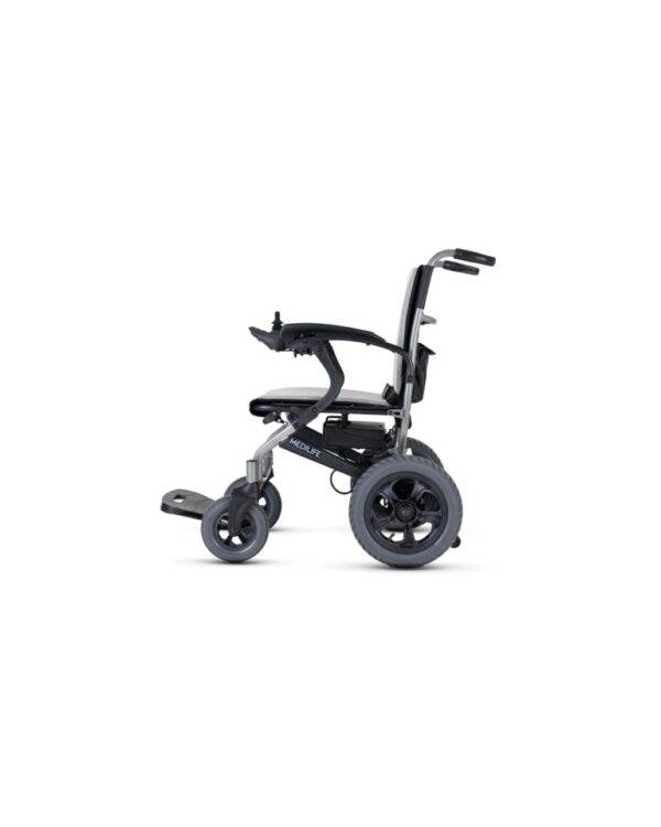 Medilife O2 wózek inwalidzki elektryczny (D130FL) – lekki, do samolotu – zdjęcie 2