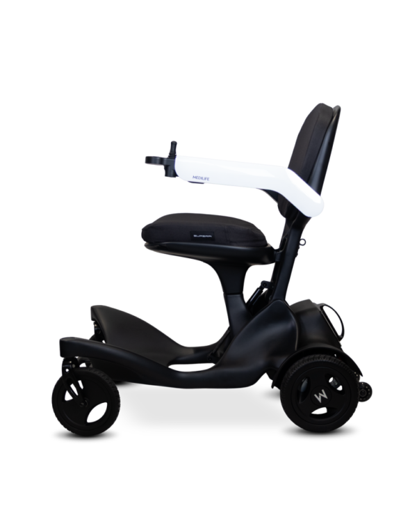 Wózek inwalidzki elektryczny Medilife SKY - KARBONOWY – zdjęcie 3