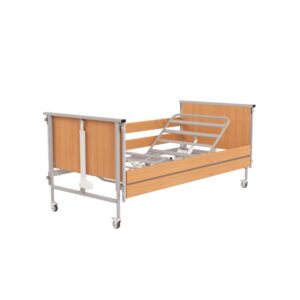 Medilife Steel - łóżko rehabilitacyjne medyczne elektryczne. 90x200cm do 215kg, stelaż stalowy – zdjęcie 2
