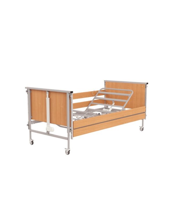 Medilife Steel - łóżko rehabilitacyjne medyczne elektryczne. 90x200cm do 215kg, stelaż stalowy – zdjęcie 2