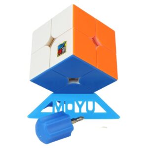 Kostka Rubika 2x2 magnetyczna MoYu RS2M Evolution z kluczykiem do regulacji – zdjęcie 6
