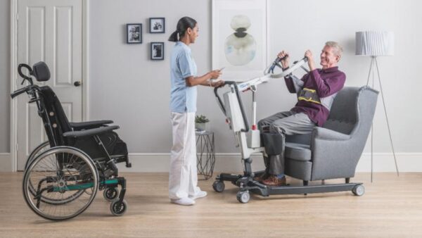 Invacare ISA – podnośnik pionizujący ułatwiający wstawanie – zdjęcie 3