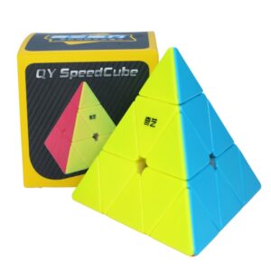 Piramidka Pyraminx QiYi QiMing S3 stickerless – łamigłówka logiczna