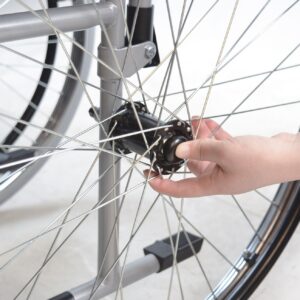 Wózek inwalidzki Seal Mobilex stalowy – zdjęcie 2