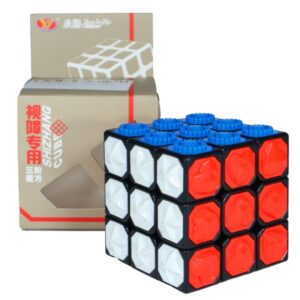 Kostka Rubika dla niewidomych YJ Blind Cube 3x3 z wypukłymi wzorami na ściankach – zdjęcie 2