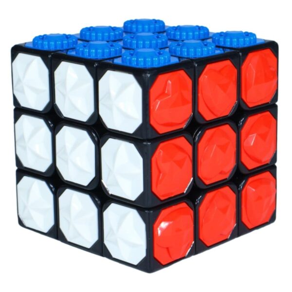 Kostka Rubika dla niewidomych YJ Blind Cube 3x3 z wypukłymi wzorami na ściankach