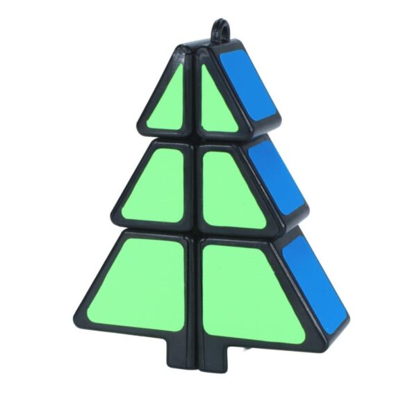 Kostka choinka 1x2x3 Z-Cube Christmas Tree – łamigłówka w kształcie choinki z zawieszką – zdjęcie 3