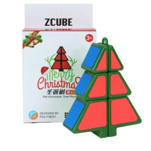 Kostka choinka 1x2x3 Z-Cube Christmas Tree – łamigłówka w kształcie choinki z zawieszką – zdjęcie 6