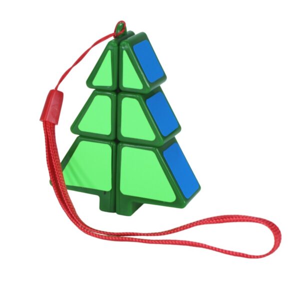 Kostka choinka 1x2x3 Z-Cube Christmas Tree – łamigłówka w kształcie choinki z zawieszką – zdjęcie 8