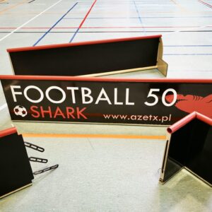 Banda do piłki nożnej Football50 Shark – moduł prosty 1 m – zastosowanie: mobilne boisko z band Football50 Shark (3)