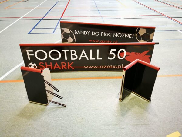 Banda do piłki nożnej Football50 Shark – moduł prosty 1 m Banda do piłki nożnej Football50 Shark – moduł prosty 1 m